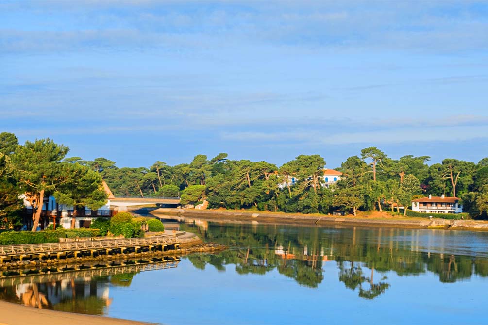 0025 hotel du parc hossegor balade lac marin